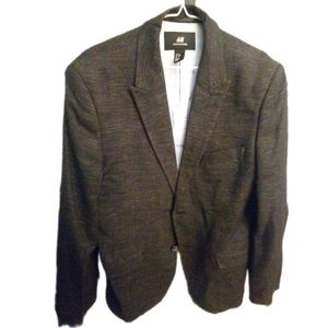 H&M For Men Blazer/Jacket Slim Fit Size 40R